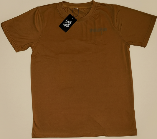 “Keep Your Faith Alive” Orange Cotton Crew T-Shirt